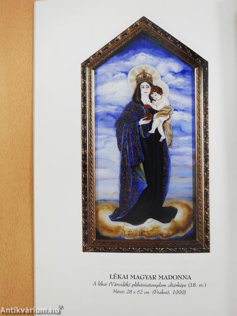 Árpád-házi királyok és szentek üvegkép-csarnoka (dedikált példány)