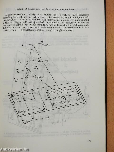 A jelentés szerkezete (aláírt példány)