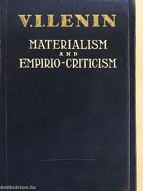 Materialism and Empirio-Criticism