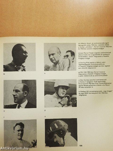 Autóversenyzők, versenyautók