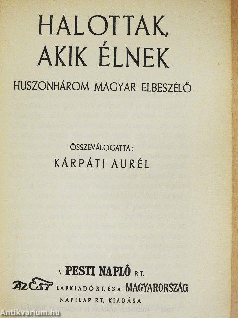 Halottak, akik élnek