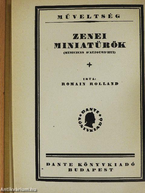 Zenei miniatürök I-II.