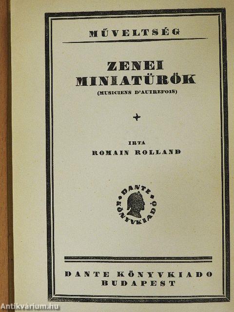 Zenei miniatürök I-II.