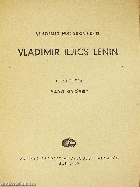 Vladimir Iljics Lenin