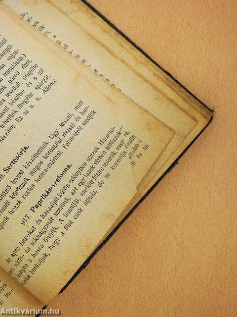 Dunántúli szakácskönyv (rossz állapotú)