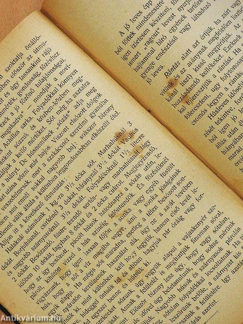 Dunántúli szakácskönyv (rossz állapotú)