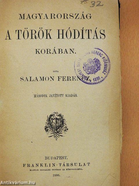 Magyarország a török hódítás korában (rossz állapotú)