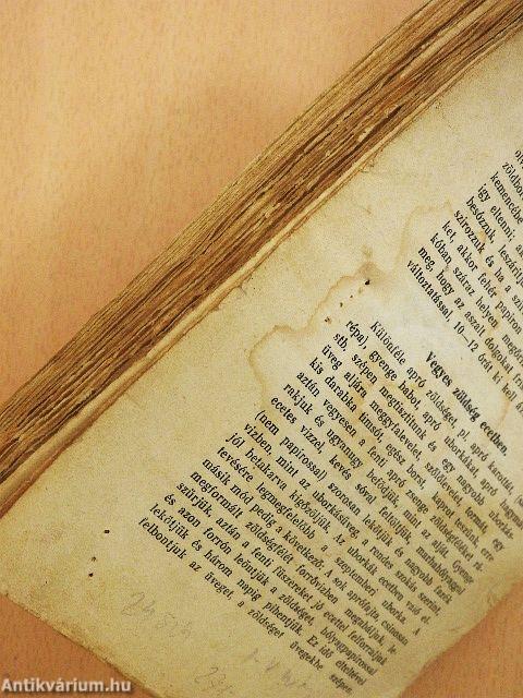 Az Uj Idők Receptkönyve (rossz állapotú)