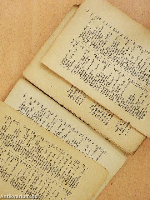 Az Uj Idők Receptkönyve (rossz állapotú)