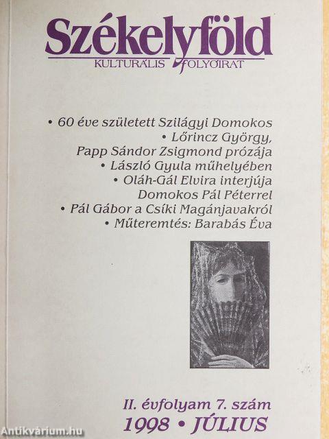 Székelyföld 1998. július