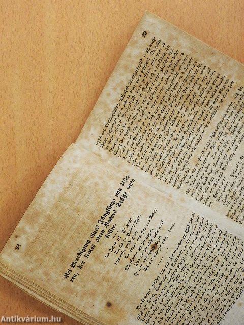 Eine Sammlung von Muster-Leichenpredigten (gótbetűs)