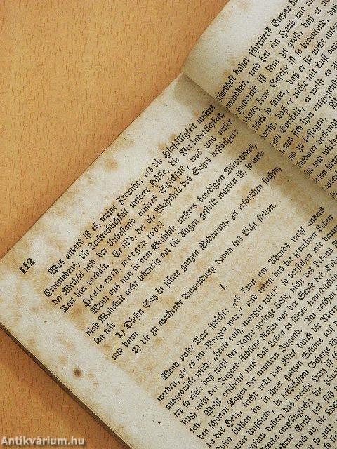 Eine Sammlung von Muster-Leichenpredigten (gótbetűs)