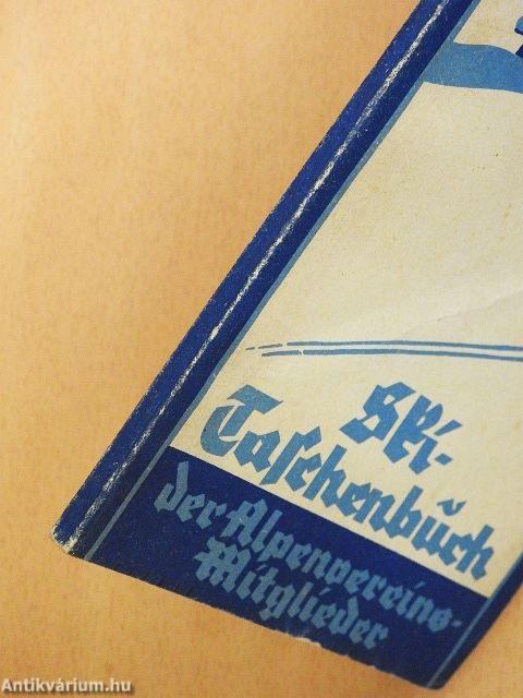 Ski-Taschenbuch der Alpenvereinsmitglieder (gótbetűs)