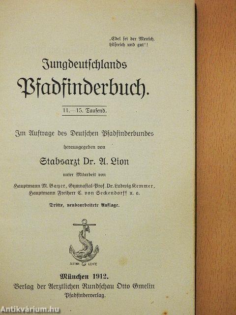 Jungdeutschlands Pfadfinderbuch (gótbetűs)