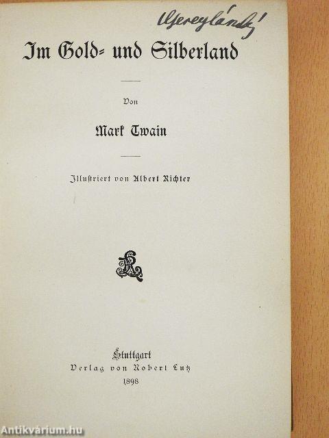 Im Gold- und Silberland (gótbetűs)