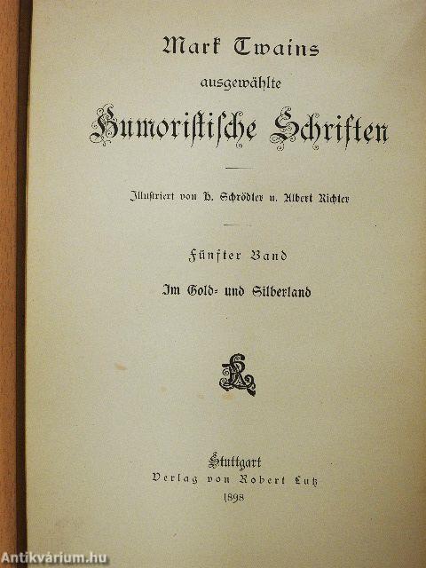 Im Gold- und Silberland (gótbetűs)