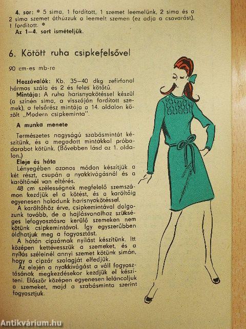 Legújabb kötött és horgolt divat