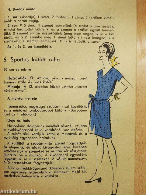 Legújabb kötött és horgolt divat