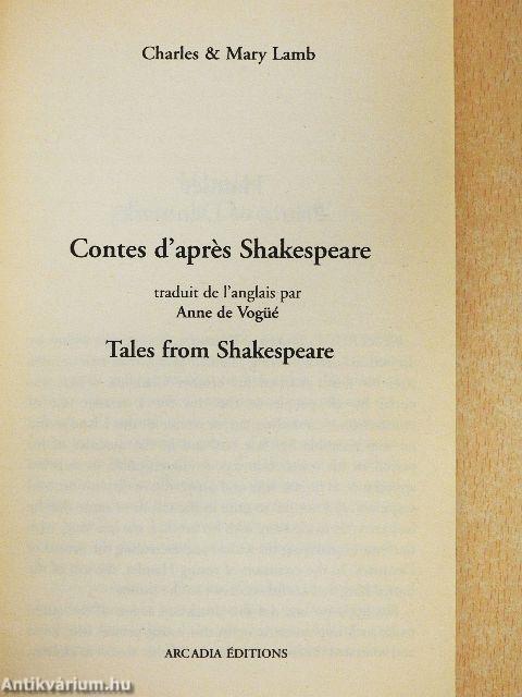 Contes d'aprés Shakespeare