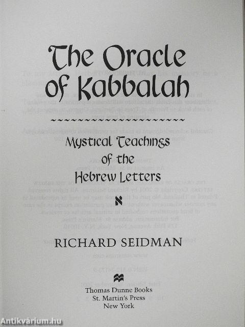 The Oracle of Kabbalah