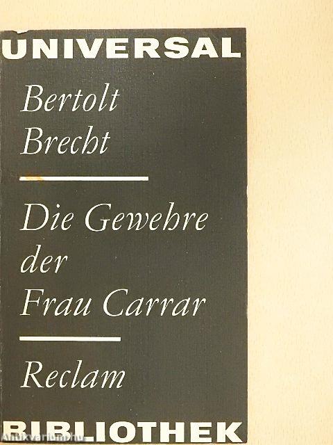 Die Gewehre der frau Carrar