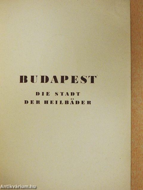 Budapest Bäderstadt