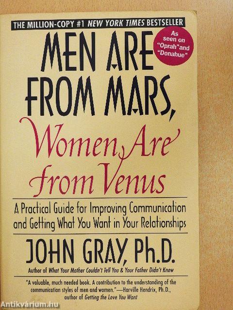 Men Are from Mars, Women Are from Venus