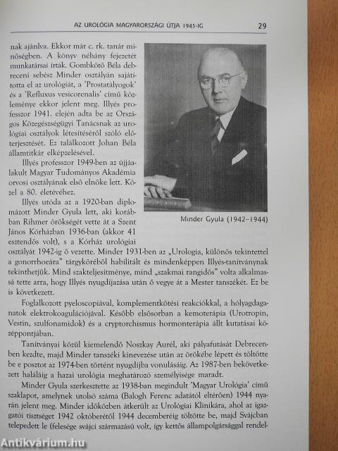 85 éves a Semmelweis Egyetem Urológiai Klinikája (dedikált példány)