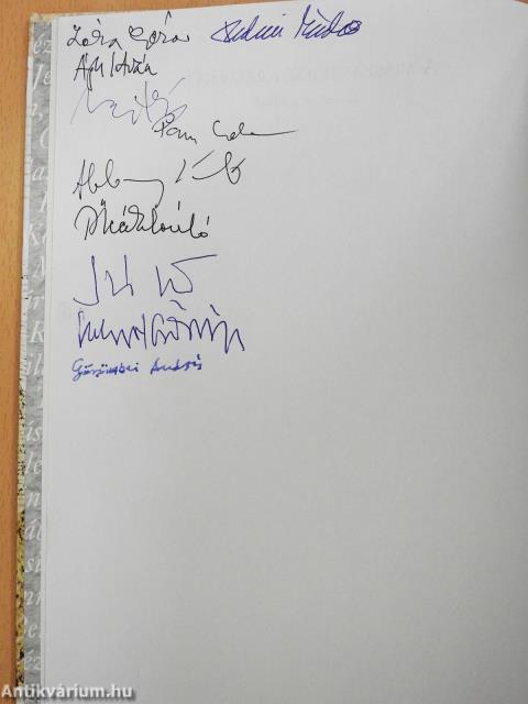 A visszaszerzés reménye (többszörösen aláírt példány)