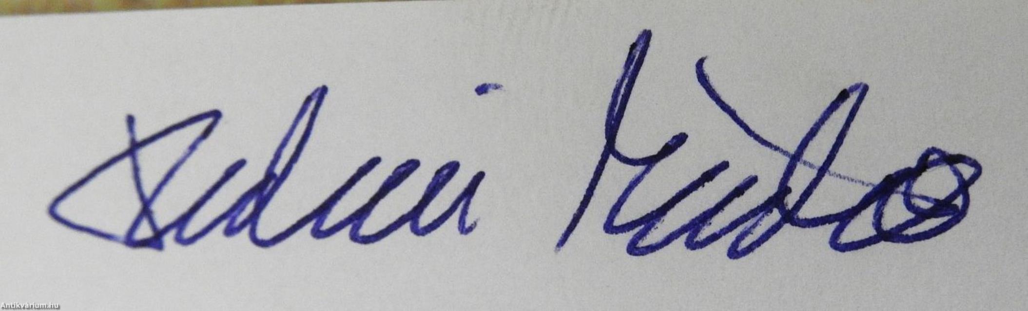 A visszaszerzés reménye (többszörösen aláírt példány)