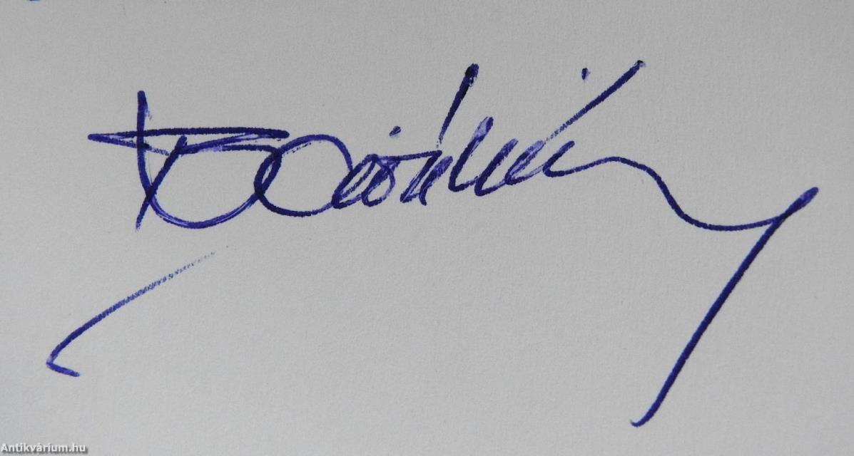 Városunk Szarvas (többszörösen dedikált példány)