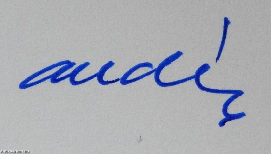 Hármashangzat (dedikált példány)