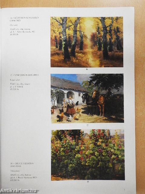 Villás Galéria és Aukciósház Karácsonyi Kamaraárverés