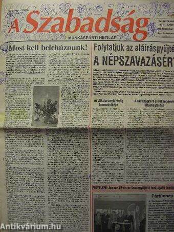 A Szabadság 2003. (nem teljes évfolyam)