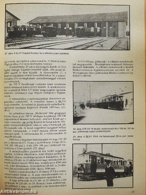 A 100 éves budapesti villamosvasút története