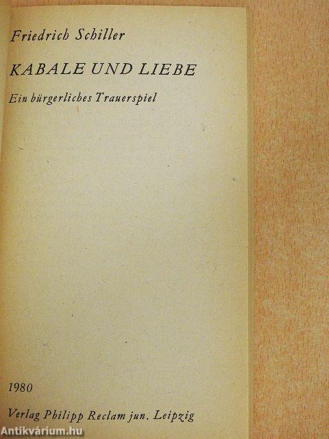 Kabale und Liebe