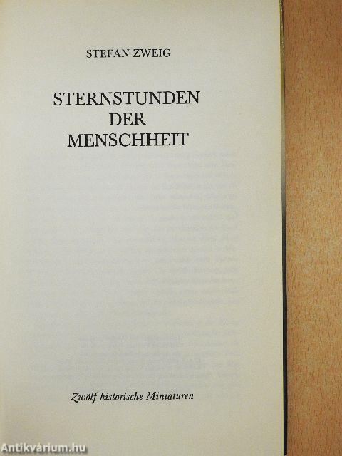 Sternstunden der Menschheit