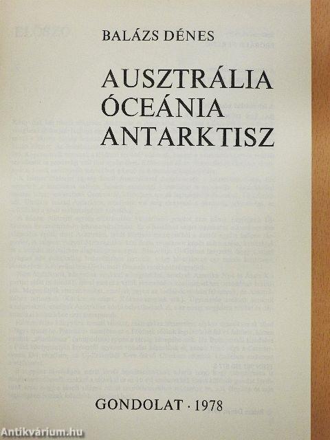 Ausztrália, Óceánia, Antarktisz