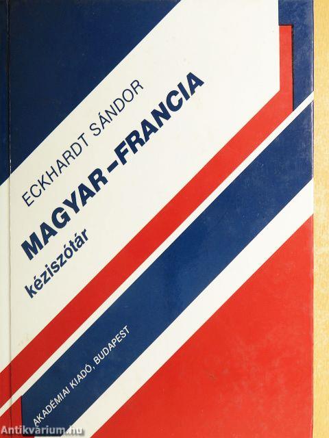 Magyar-francia kéziszótár
