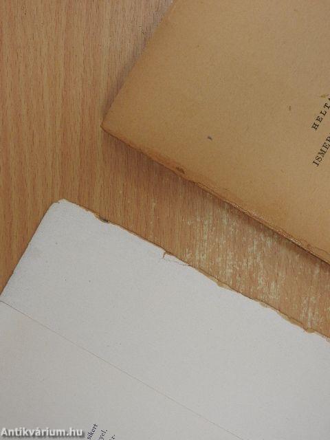 Ismeretlen ismerősök (rossz állapotú)