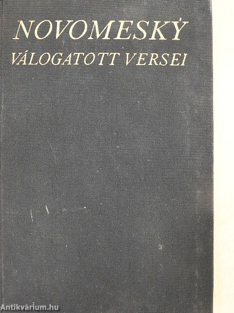 Novomesky válogatott versei