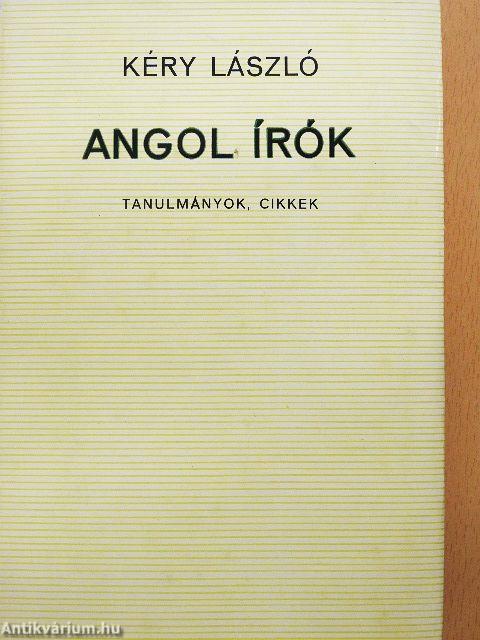 Angol írók
