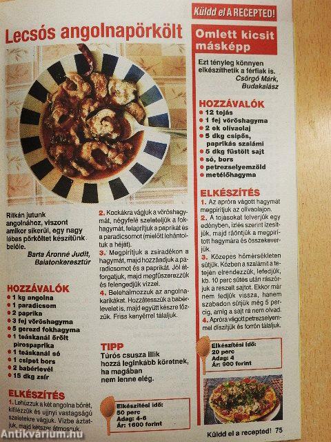 Küldd el A RECEPTED! 2012/4. különszám