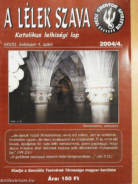 A lélek szava 2004/4.