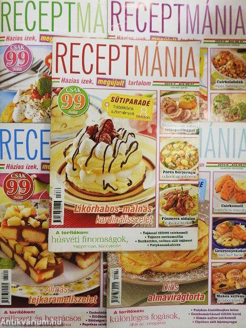 Receptmánia 2015. (nem teljes évfolyam)