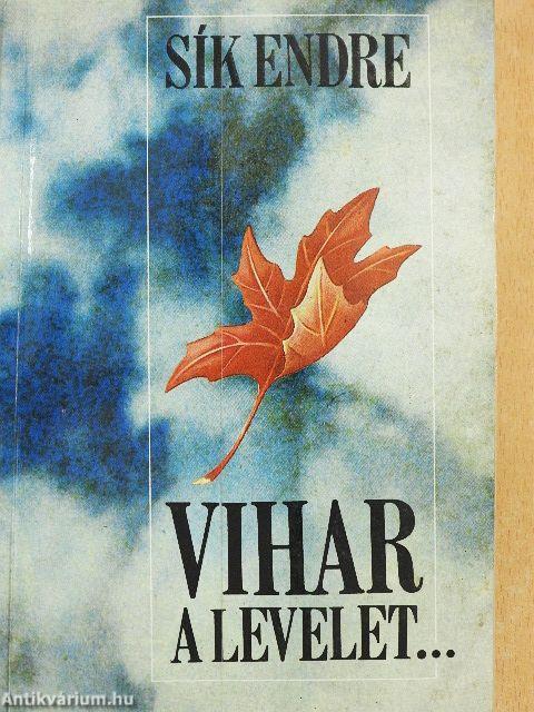 Vihar a levelet...