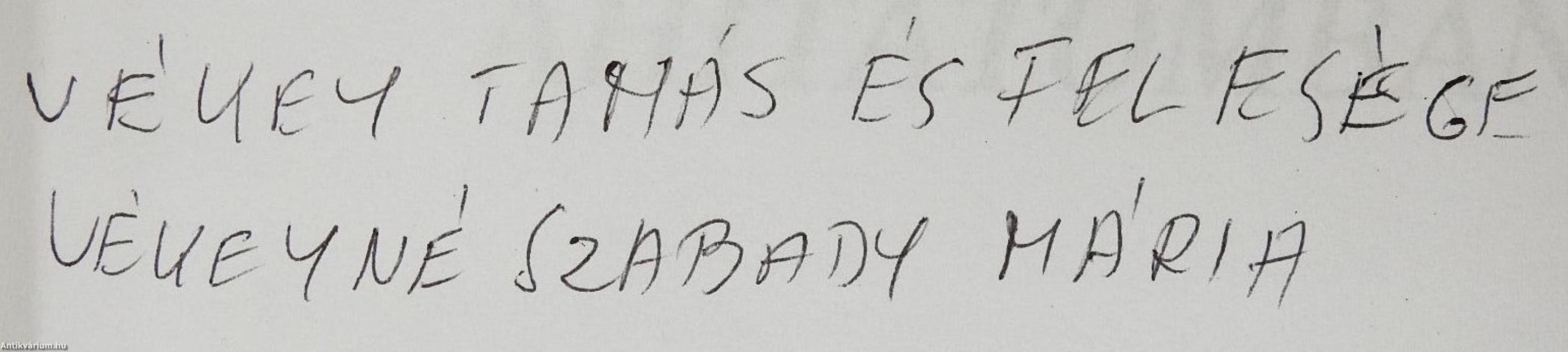 Áhítatomban (kétszeresen dedikált példány)