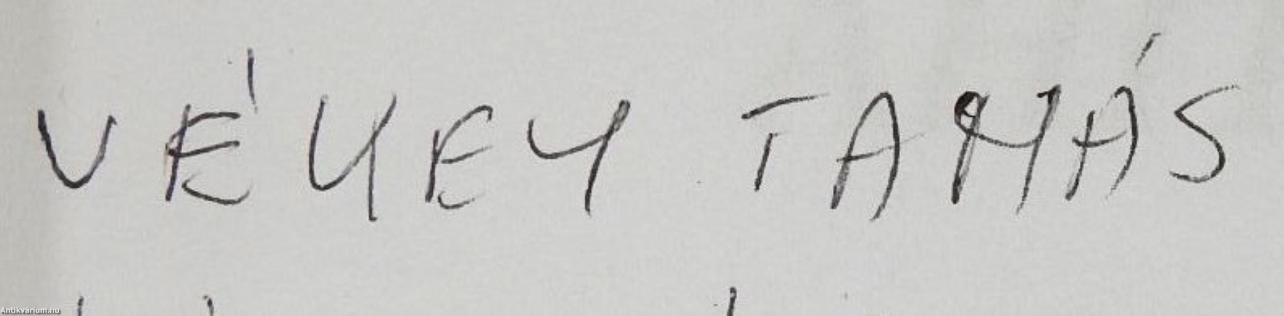 Áhítatomban (kétszeresen dedikált példány)