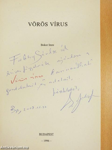 Vörös vírus (dedikált példány)