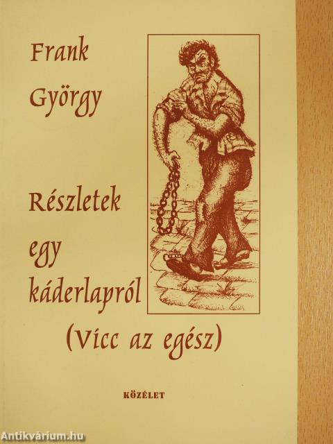 Részletek egy káderlapról (dedikált példány)